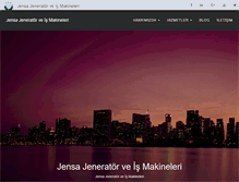 Tablet Screenshot of jensajenerator.com